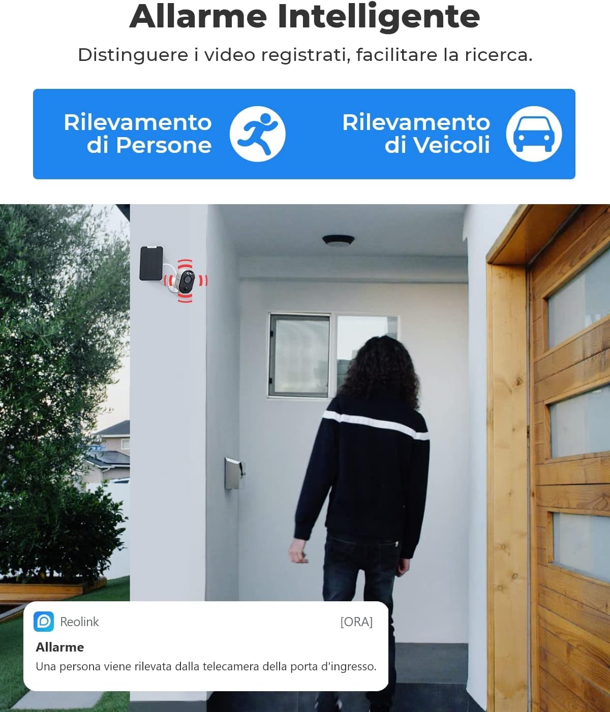 Thumbnail 2 de Reolink Argus 3 Pro 5MP Telecamera WiFi 2K