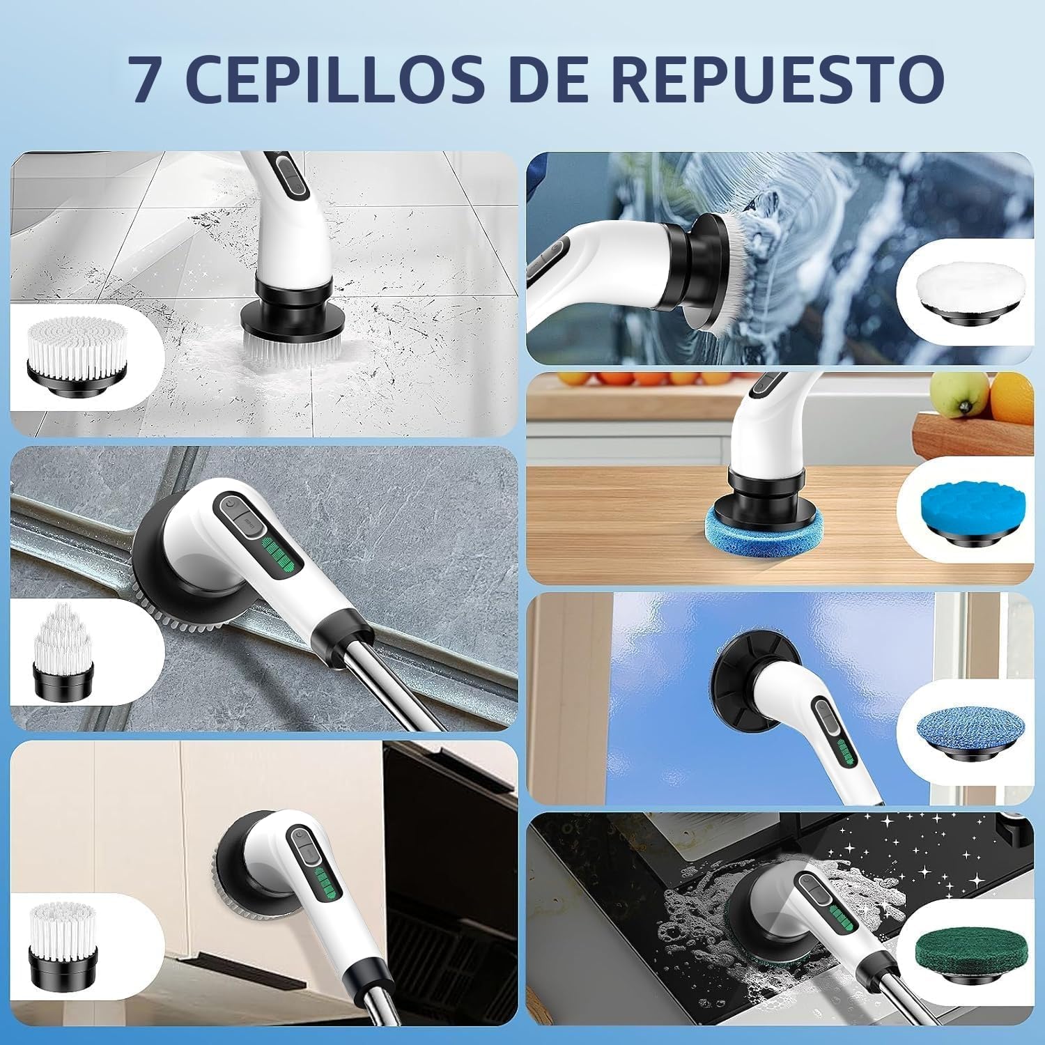 Thumbnail 5 de FYDEE 2026 cepillo eléctrico 3000 mAh