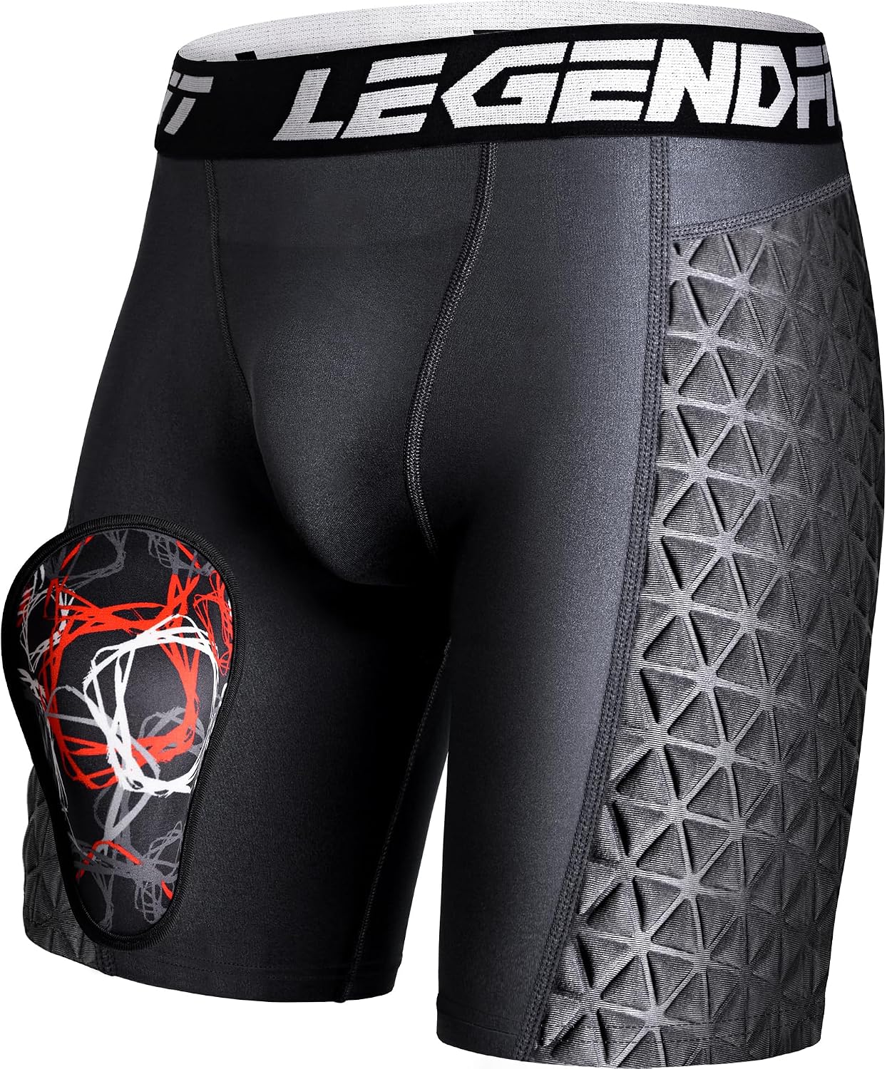 Thumbnail 6 de Legendfit Men's Sliding Shorts with Protective Cup