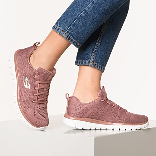 Thumbnail 1 de Skechers Women's Graceful Get Connected Trainers, Purple (UK 4)