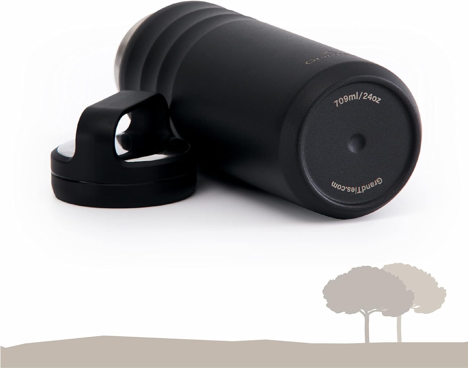 Detalle 1 de GrandTies insulated water bottle, 24 oz