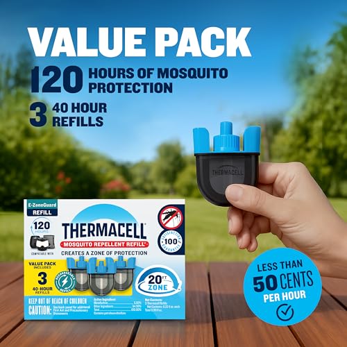 Thumbnail 6 de Thermacell E-ZoneGuard Mosquito Repellent Refill, 120-Hr Value Pack