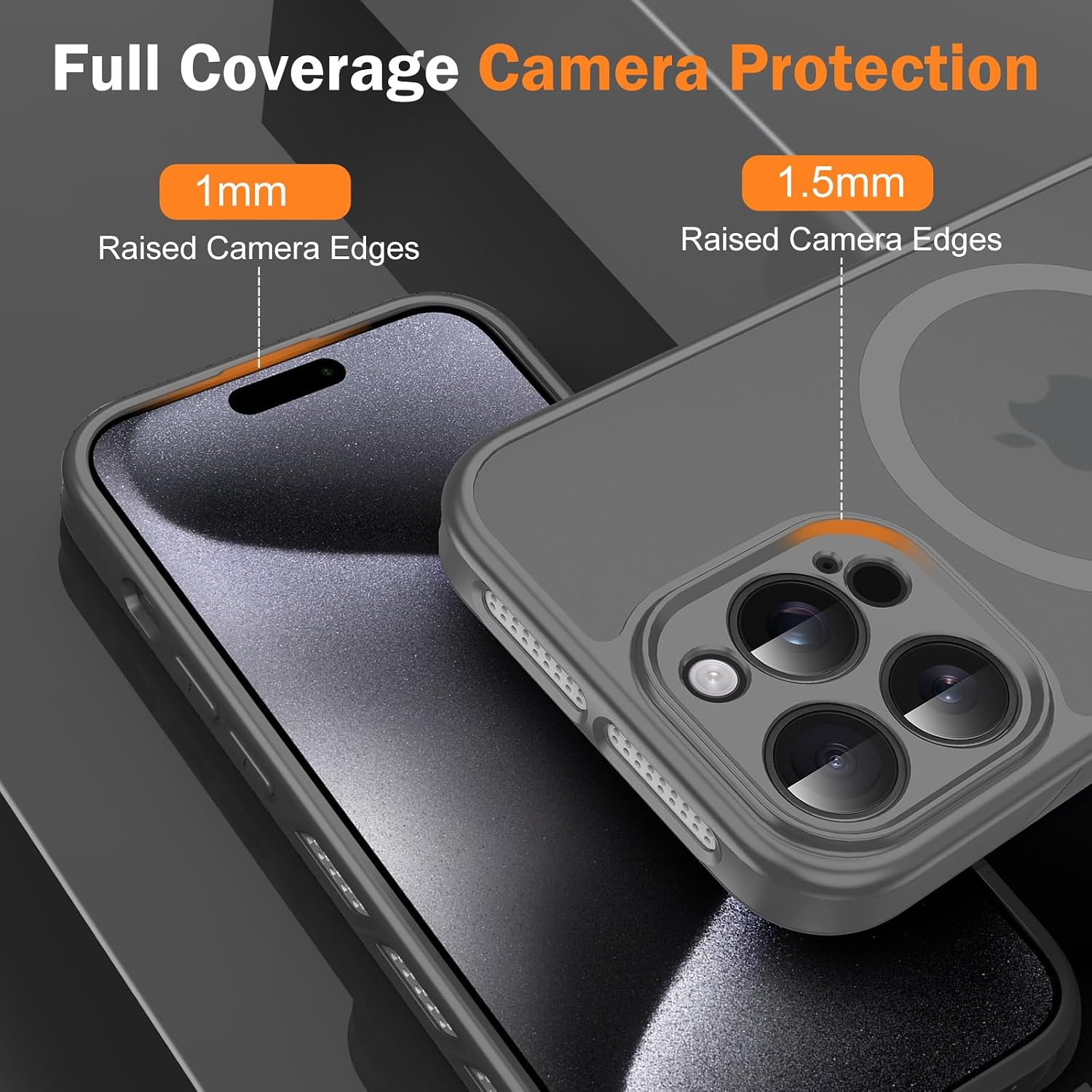 Detalle de CASEINJOY iPhone 15 Pro Case