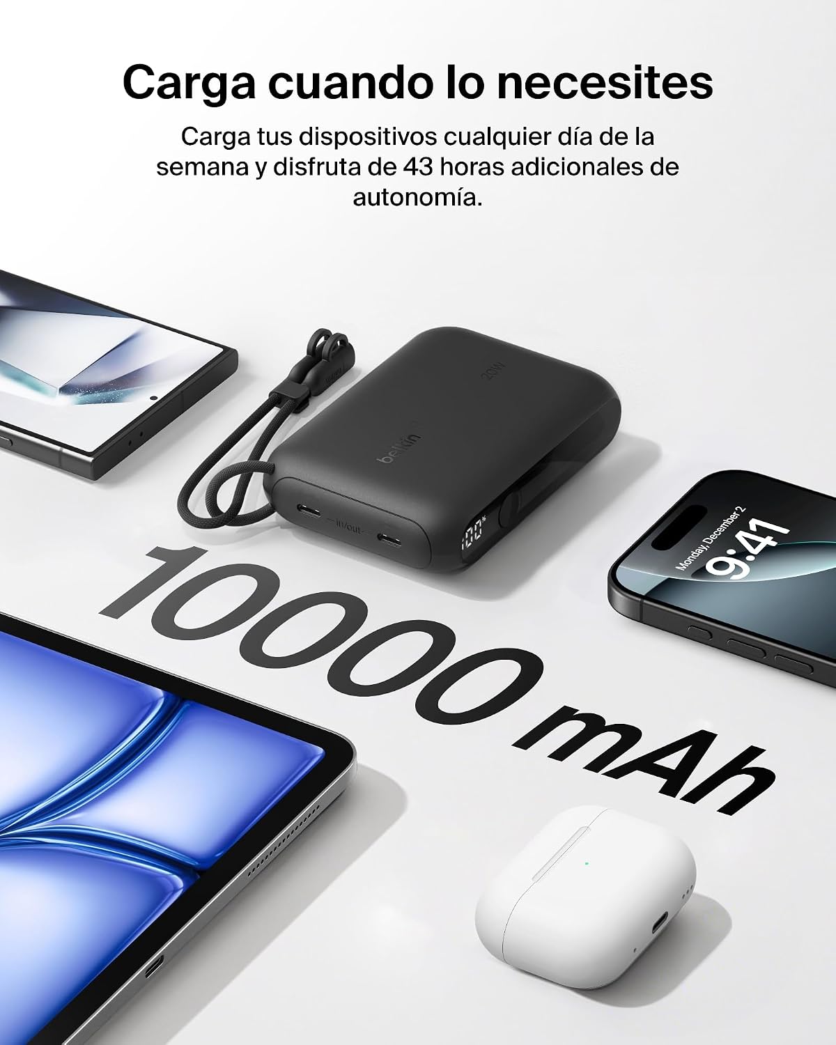 Thumbnail 3 de Belkin Power Bank 10000mAh 20W