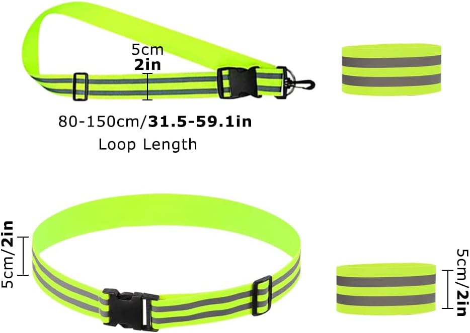Thumbnail 1 de Storneliv reflective running gear set (4 pieces) for night walks, cycling and visibility