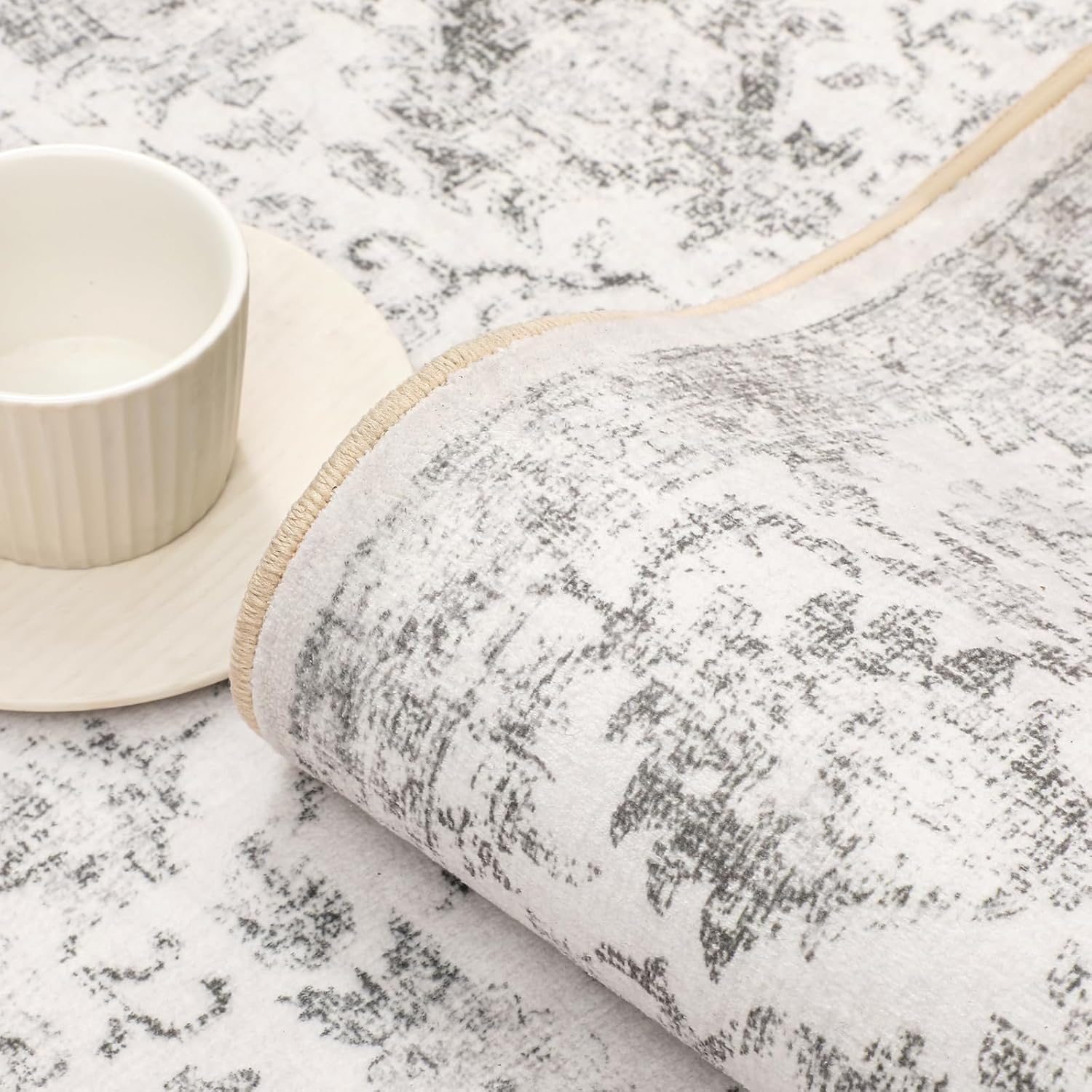 Thumbnail 4 de HUGEAR Vintage Grey rug 60x240cm