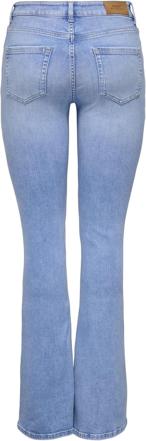 Thumbnail 3 de ONLY Female Flared Fit Jeans ONLBLUSH (mittlere Taille) mit Bio-Baumwolle-Anteil