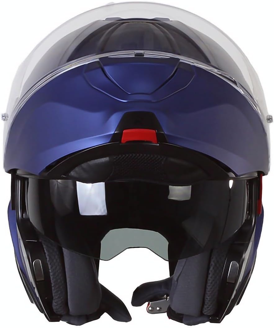 Detalle de HJC RPHA91 SOLID Semi Flat Metallic Blue – Casco Modulare XS