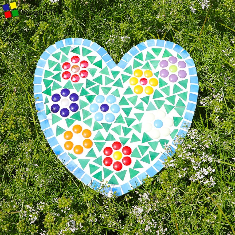 Thumbnail 1 de Round Glass Mosaic Tiles, 12 mm