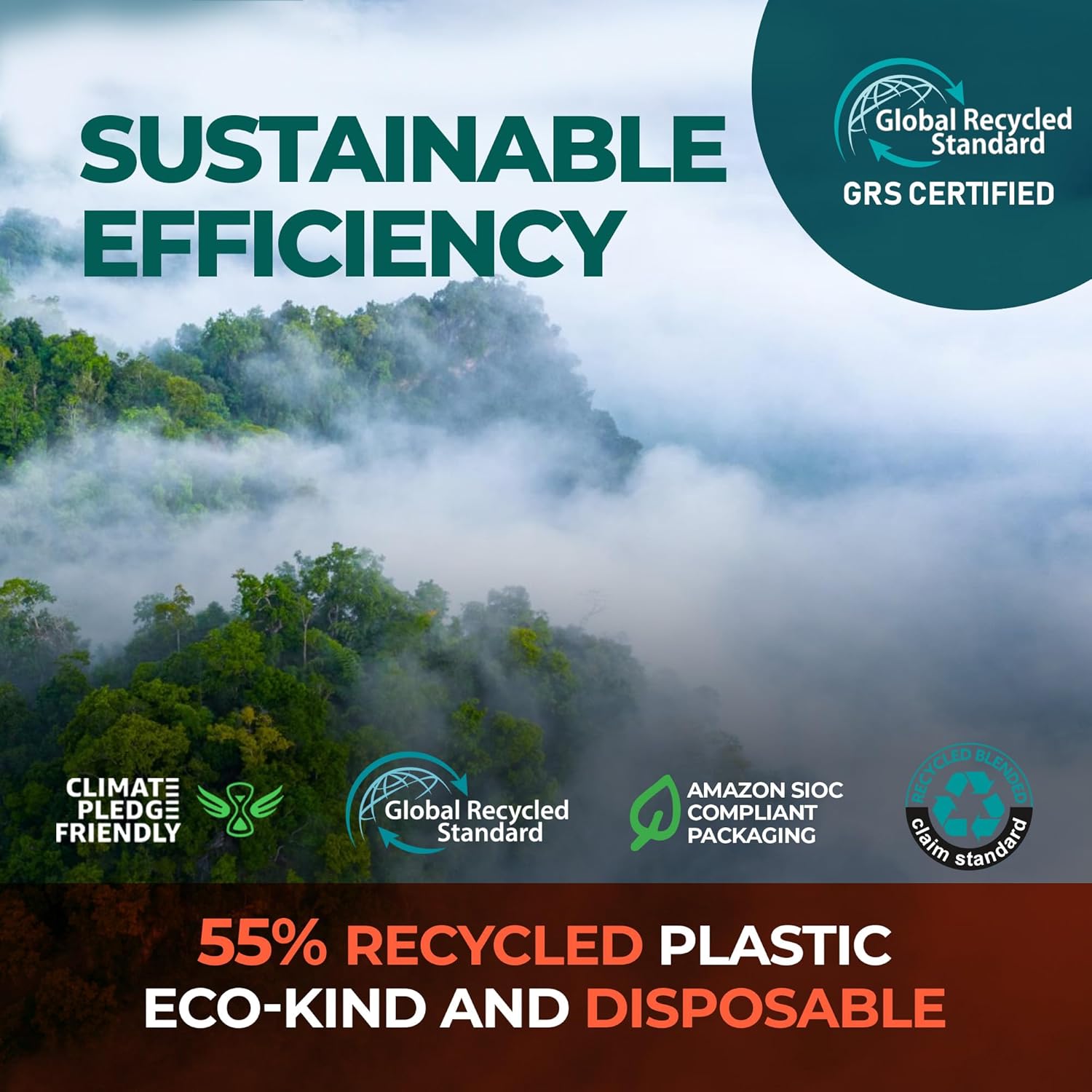 Thumbnail 5 de Caelum Star CS 6 Pack Plastic Dust Sheets for Decorating (3.6 x 2.7m / 12 x 9 ft)