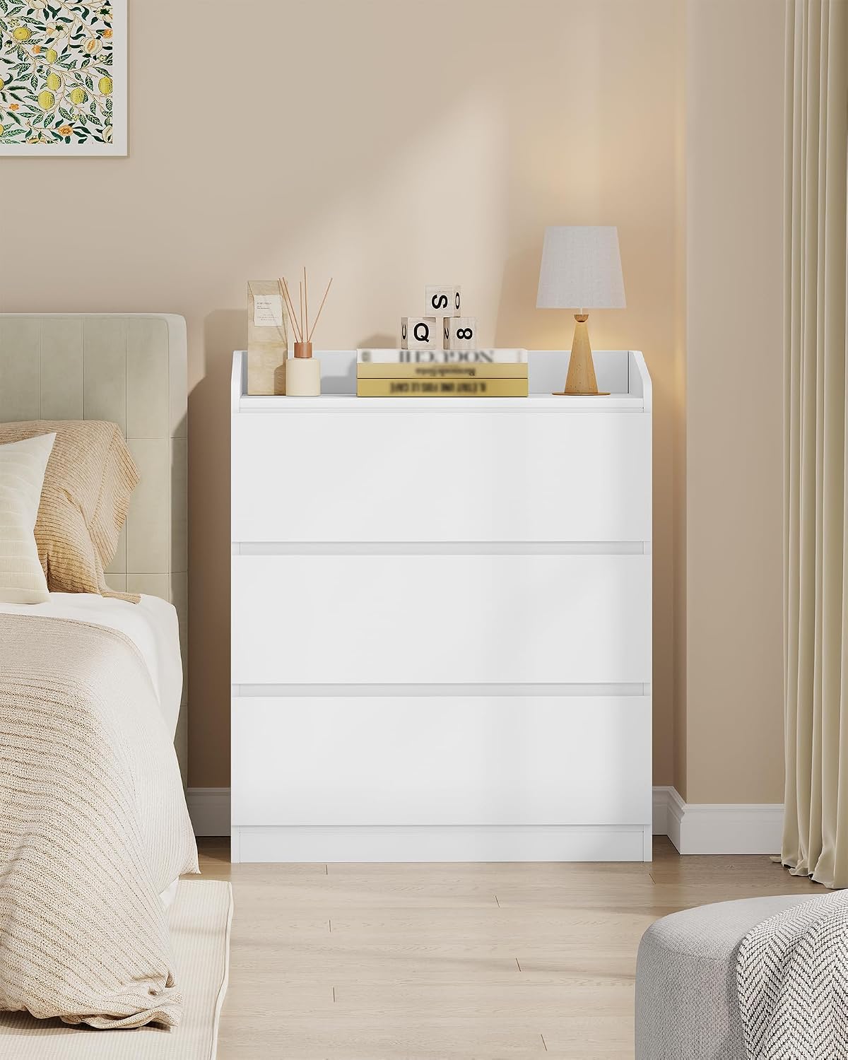 Thumbnail 1 de Hzuaneri Commode 138 cm, 6 Tiroirs — rangement élégant et pratique pour salon ou chambre