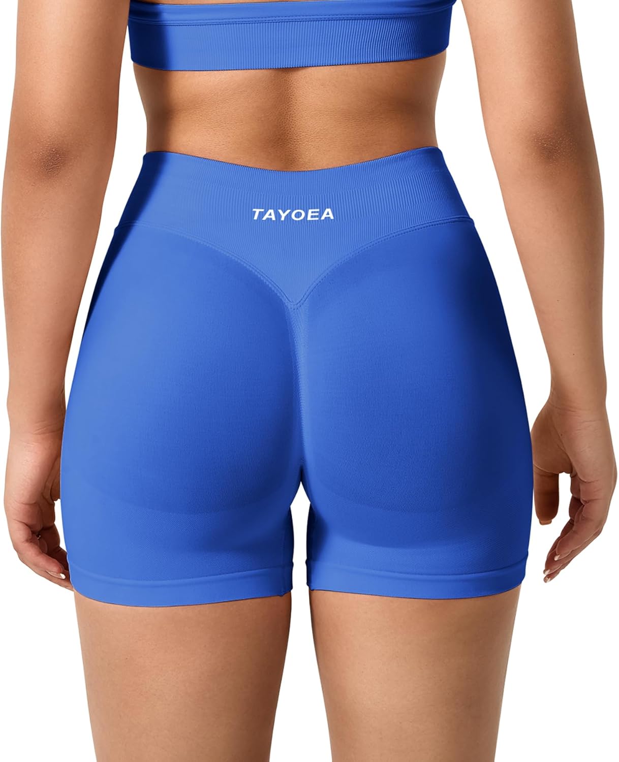 Thumbnail 5 de TAYOEA Sport Shorts Damen mit Scrunch-Effekt & Push-Up – kurze Gym-Shorts für Training, Yoga und Alltag