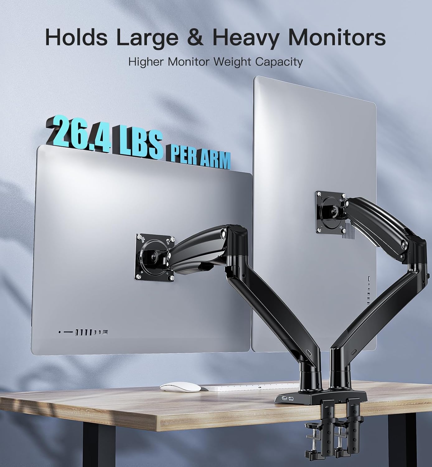 Thumbnail 2 de HUANUO Dual Monitor Halterung 13–40 Zoll