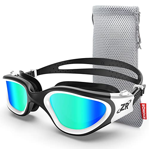 Detalle de ZIONOR G1 MAX: Gafas de natación polarizadas con protección UV y antiempañamiento