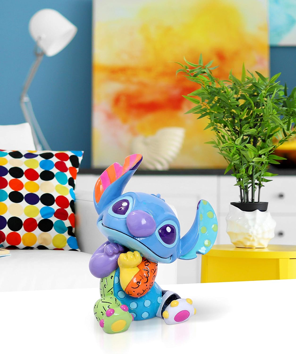 Detalle de Enesco Romero Britto Stitch Mini Figurine