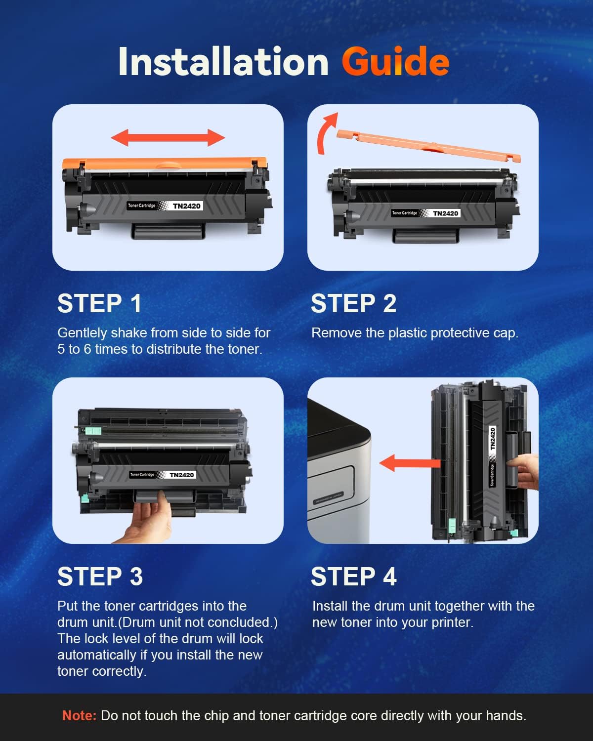 Thumbnail 6 de Skydo TN2420 Cartuccia toner 3000 pagine 🖨️