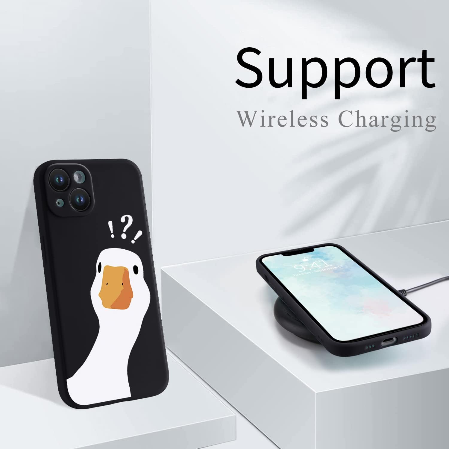 Detalle de Wihytec Funny Duck Phone Case for iPhone 15 Pro Max
