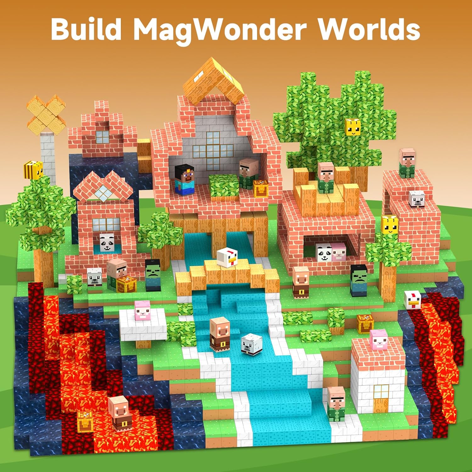 Thumbnail 1 de JauniQ Magnetbausteine 200 Stück