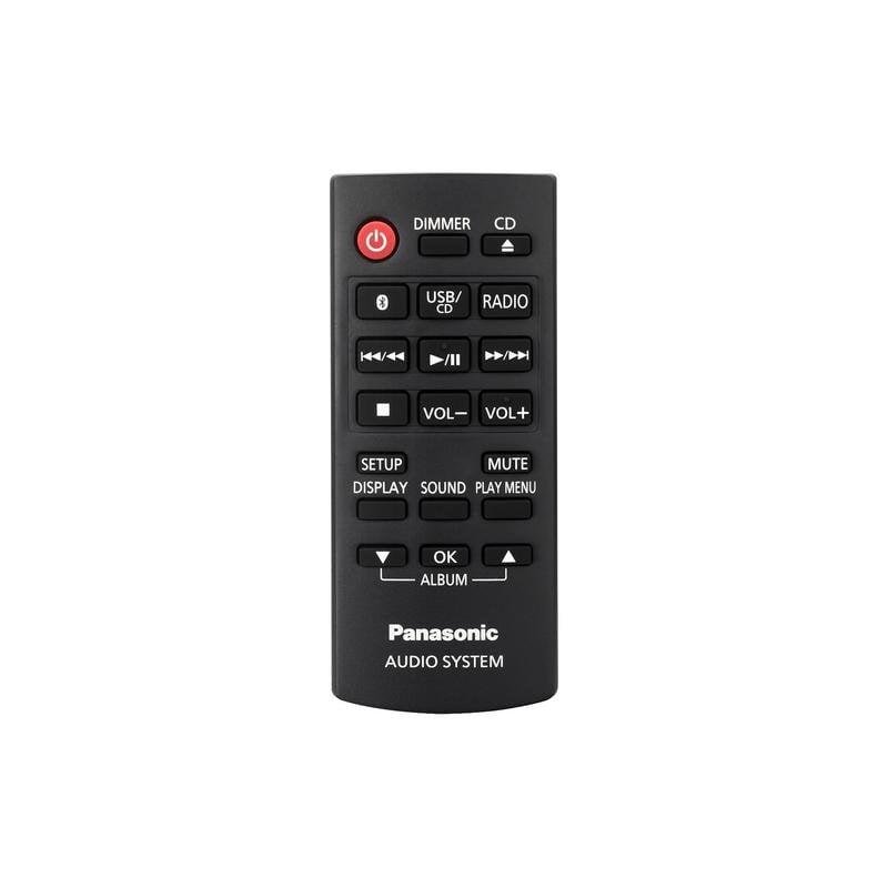 Detalle de Panasonic SC-PM272, microcadena de 20 W RMS con Bluetooth, CD y radio DAB+