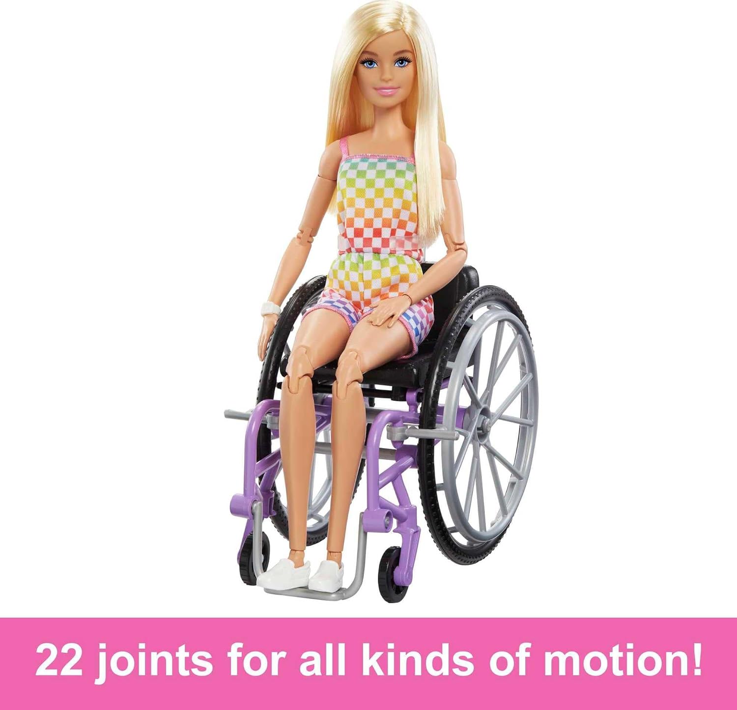 Detalle 1 de Barbie Fashionista-Puppe HJT13 im Rollstuhl