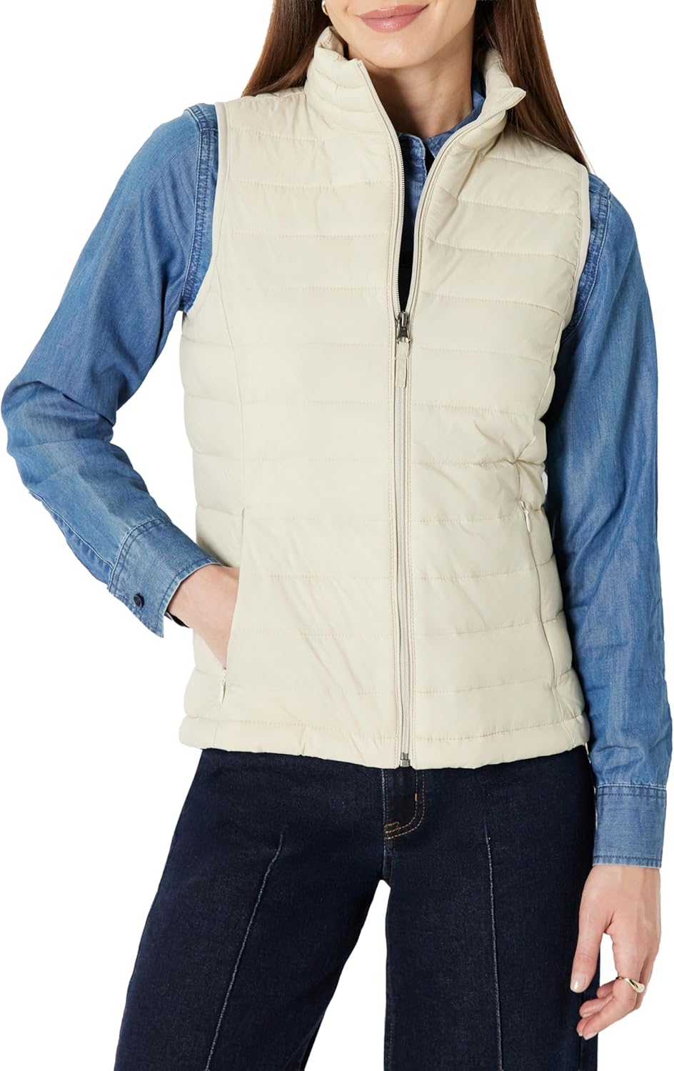 Thumbnail 5 de Amazon Essentials Damen leichte wasserabweisende Steppweste (packbar), Regular Fit