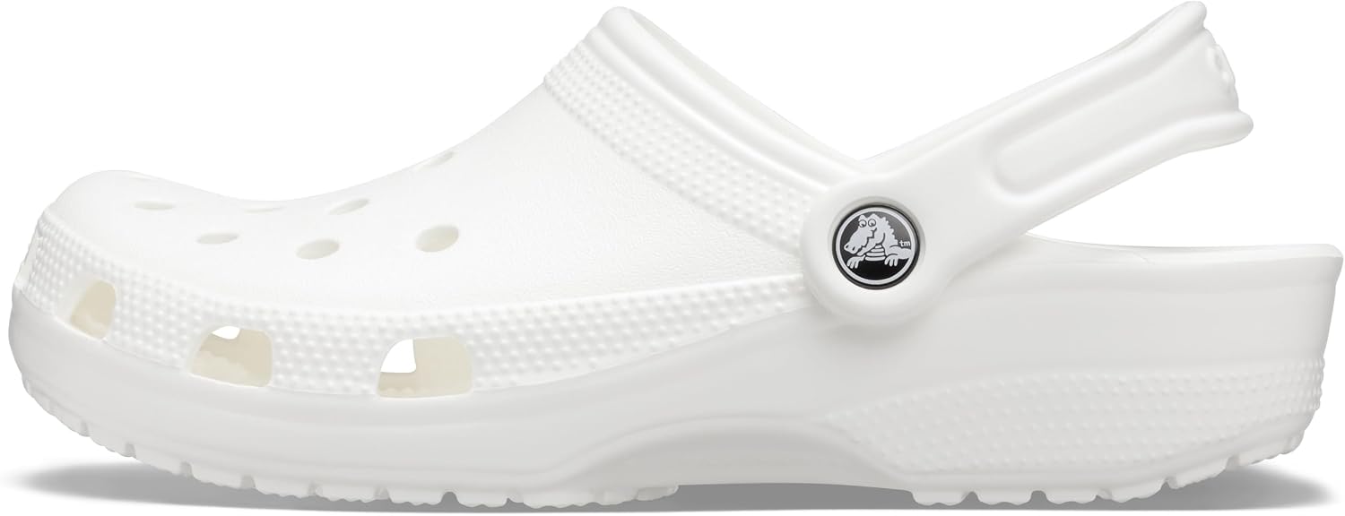 Thumbnail 6 de Crocs Unisexe Adulte Classic Clog Sabots White (33/34 EU) – légère simplicité, confort et personnalisation