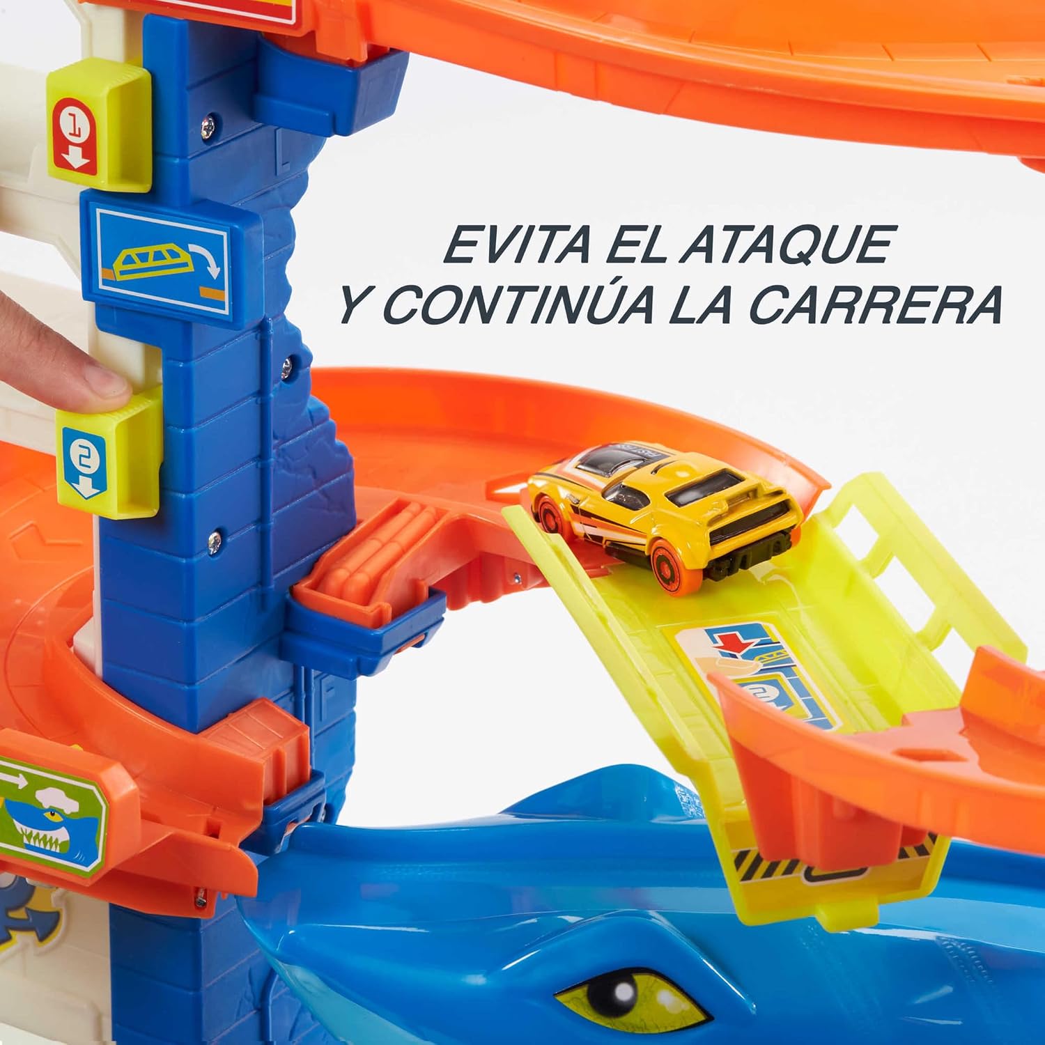 Thumbnail 5 de Hot Wheels City Huye del Tiburón 🦈 - Juego de Pista