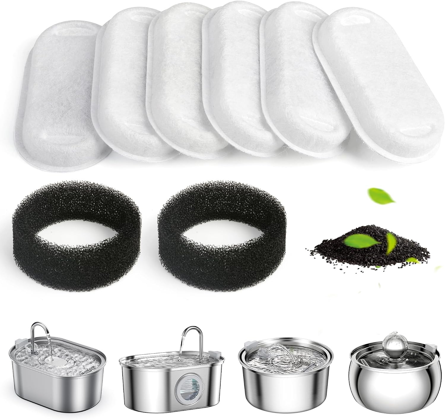 Detalle de Petace Ersatzfilter 3.2L für Katzenbrunnen