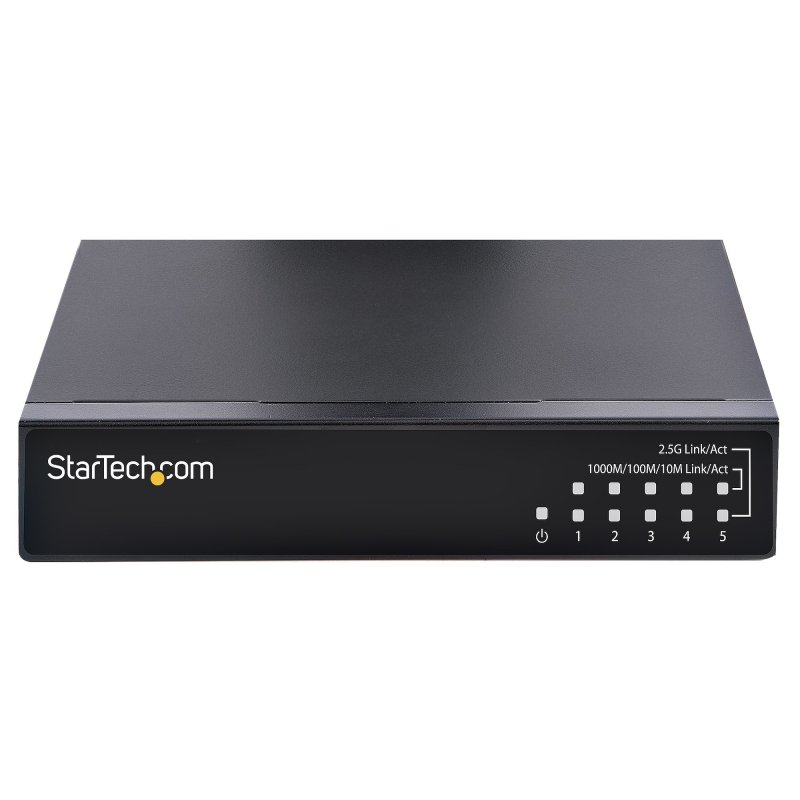 Detalle de StarTech DS52000: Switch No Gestionado de 5 Puertos Gigabit para red doméstica u oficina