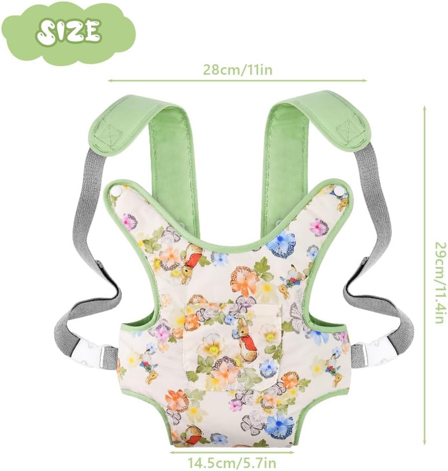 Detalle 2 de Aolso Portabebés para Muñecas 14–18 pulg