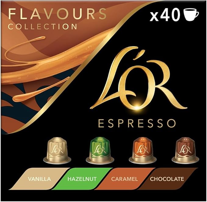 Detalle de L'OR Flavours Collection Cápsulas de Café | 4 Sabores