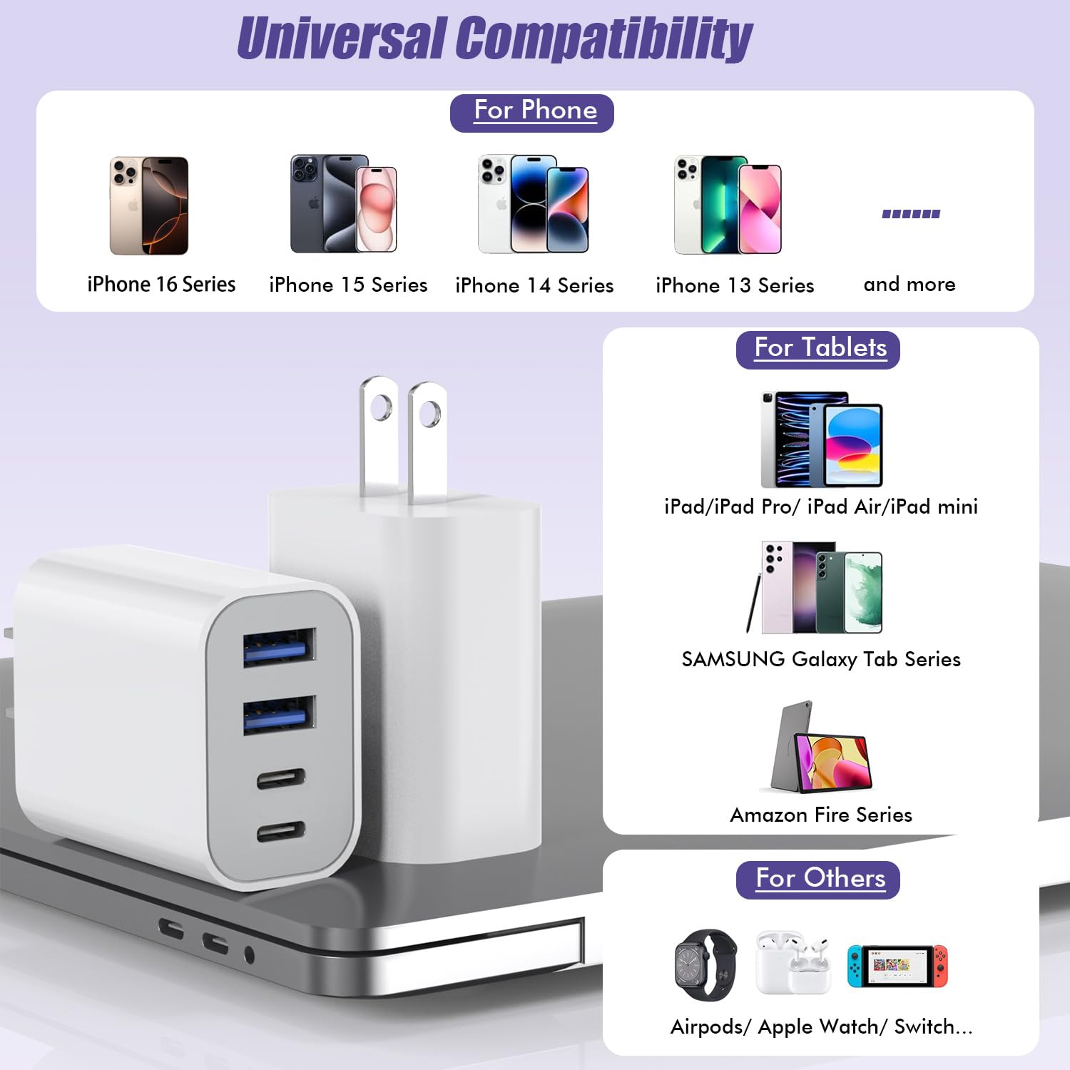 Thumbnail 3 de USB Fast Charging Block 40W fast charger