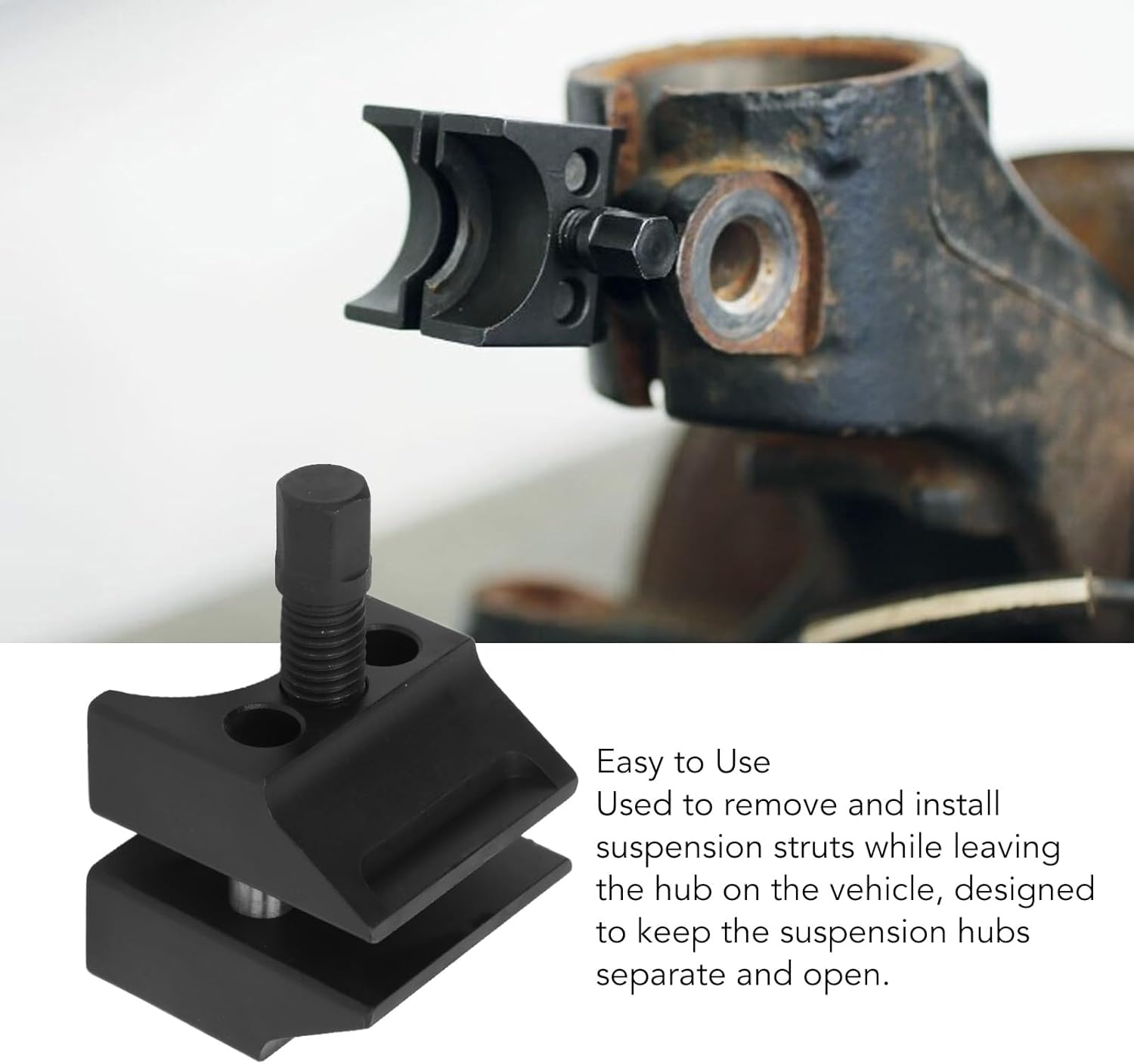 Detalle de Akozon Suspension Strut Hub Steering Knuckle Spreader — Steel Universal Tool