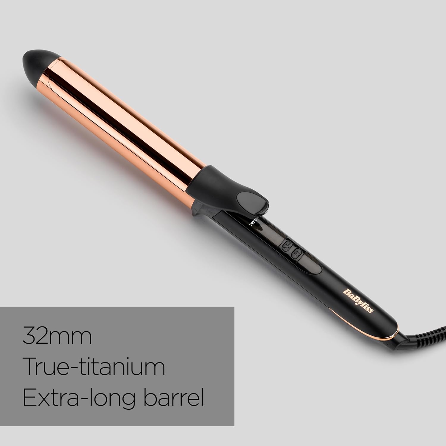 Detalle 2 de BaByliss Titanium Brilliance Curls 32mm