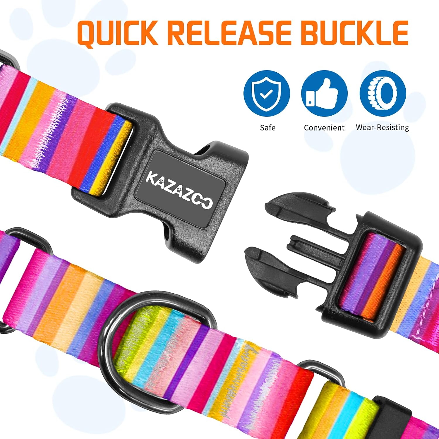 Detalle 2 de Kazazoo Martingale Dog Collar, Size S