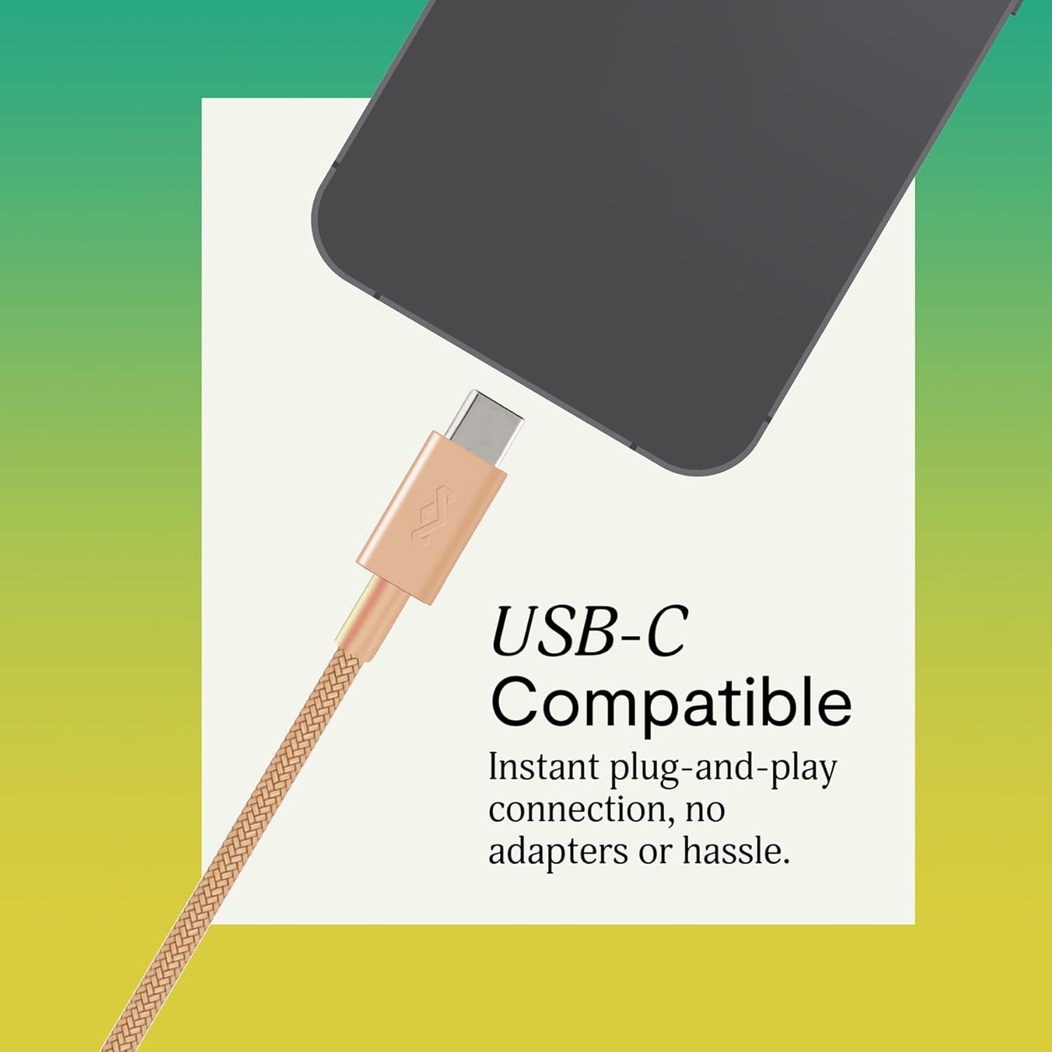 Thumbnail 2 de Marley House of Smile Jamaica USB‑C kabelgebundene In‑Ear-Kopfhörer mit 9,2‑mm-Treibern und Mikrofon (Copper)