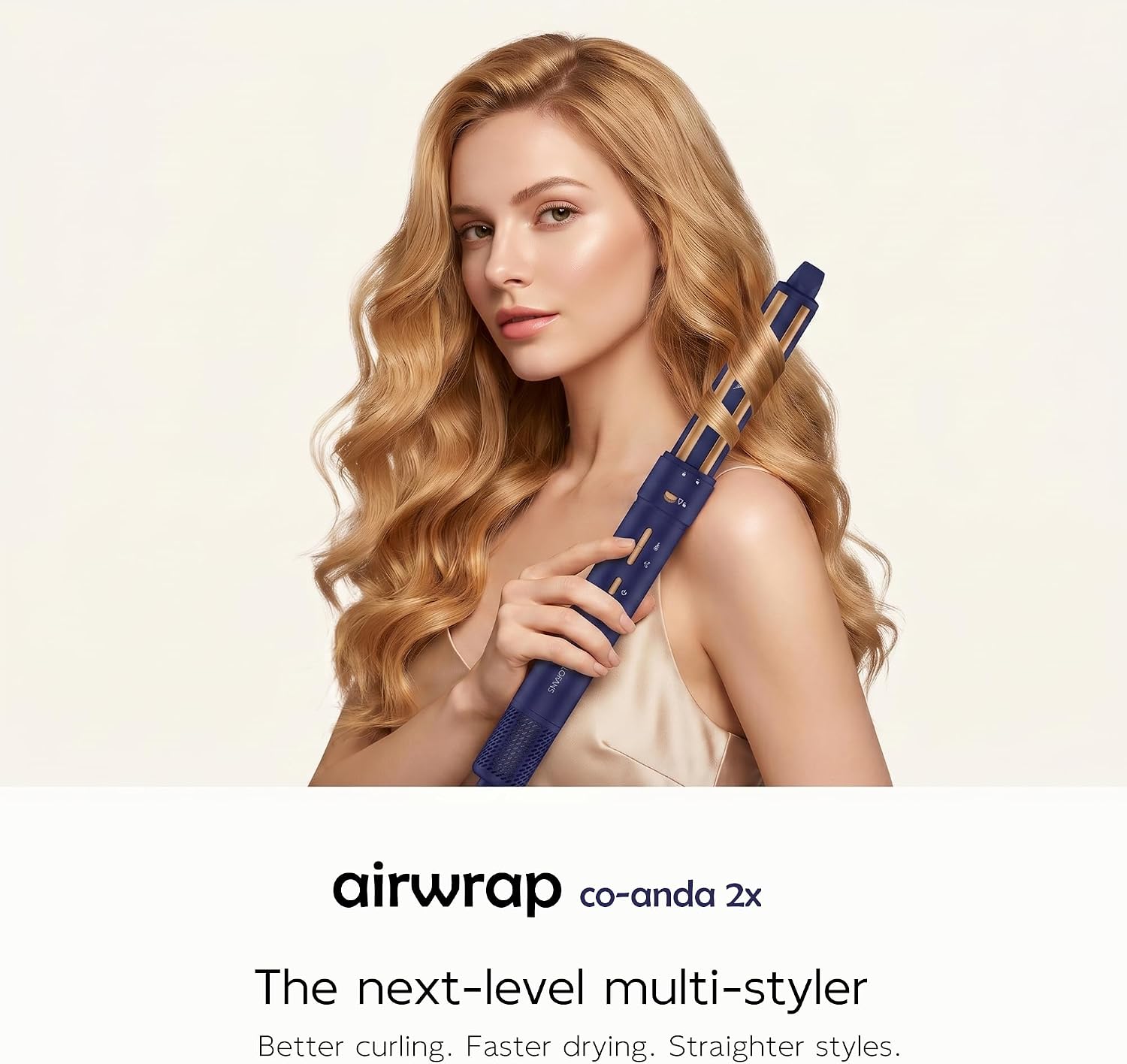 Detalle 2 de 5 in 1 Multi Hot Air Styler Wrap (110,000 RPM) Hair Dryer Brush with Auto Wrap Curlers