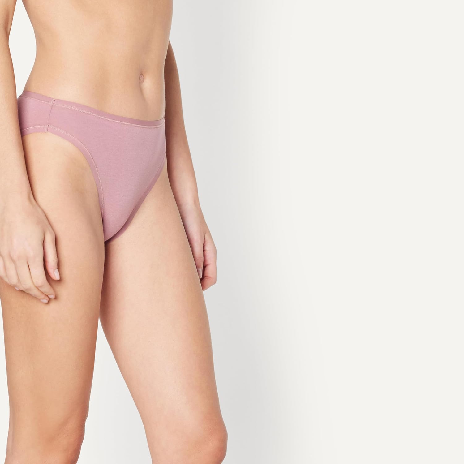 Thumbnail 1 de Amazon Essentials Damen Slip aus Baumwolle mit hohem Beinausschnitt (in Übergrößen erhältlich)
