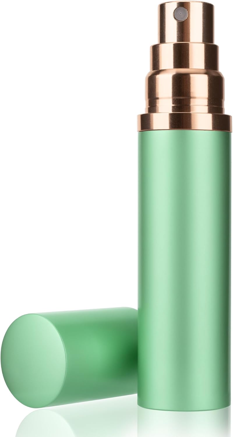 Detalle de Vaporisateur de Parfum de Voyage Lammcou 10ml – Compact et rechargeable, anti-fuite