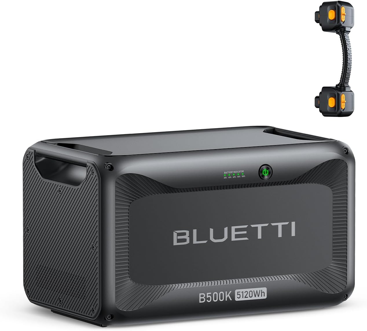 Detalle de BLUETTI B500K Expansion Battery, 5,120Wh LiFePO4 for Apex 300