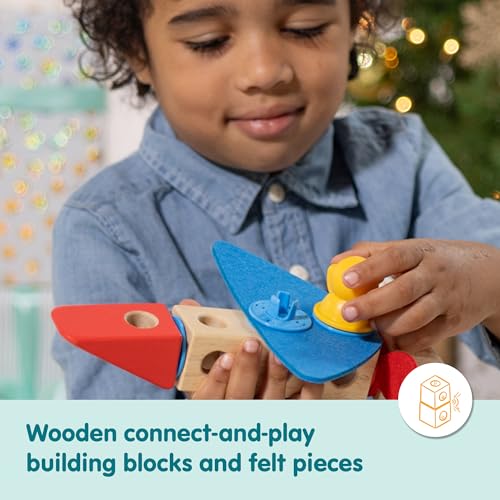 Thumbnail 6 de Melissa & Doug Blockables Snap And Play – Vehicles: 54 Wooden Building Blocks for Creative Play