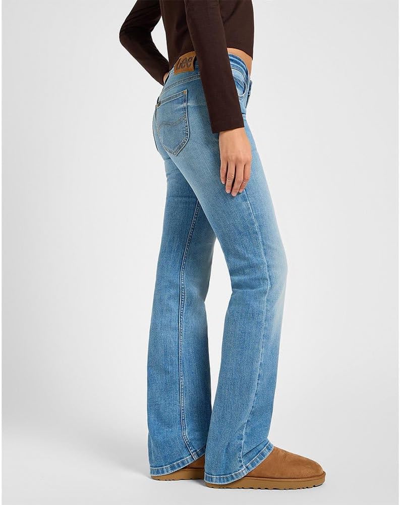 Detalle de Lee - Midrise Bootcut Jean, Donna