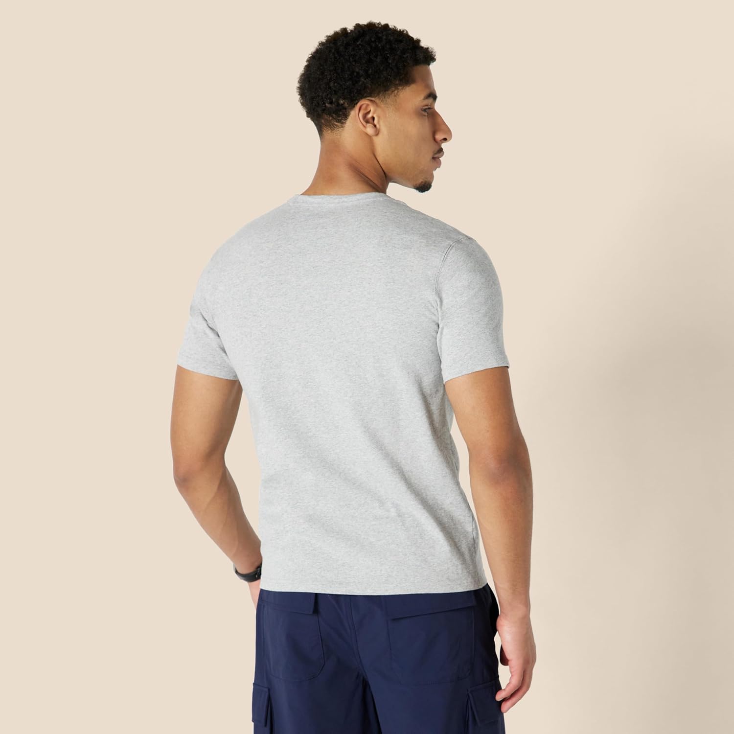 Thumbnail 1 de Amazon Essentials Men's Relaxed-Fit Heavyweight Cotton T-Shirt