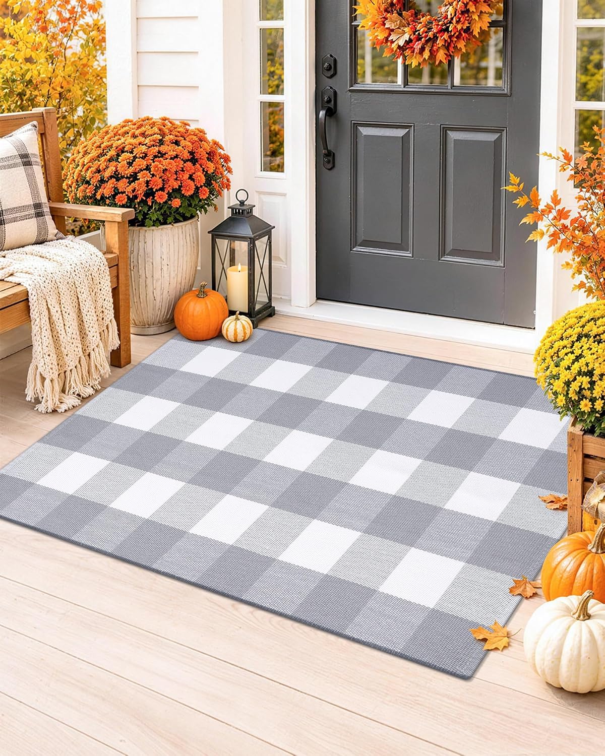 Detalle 1 de Grandaily Outdoor Cotton Rug 2'4" x 3'7