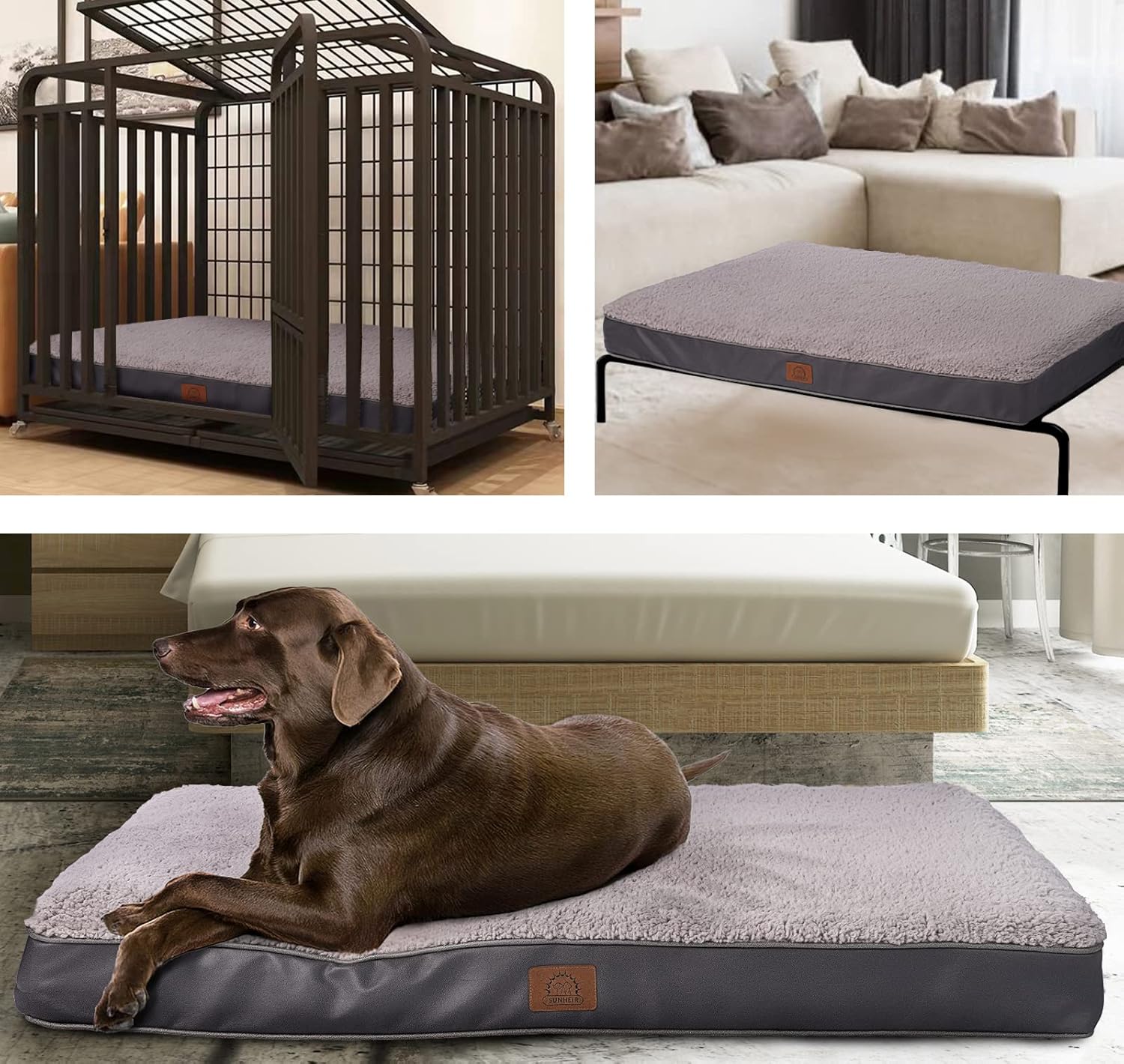 Detalle 2 de Sunheir Orthopedic Dog Bed 3-inch