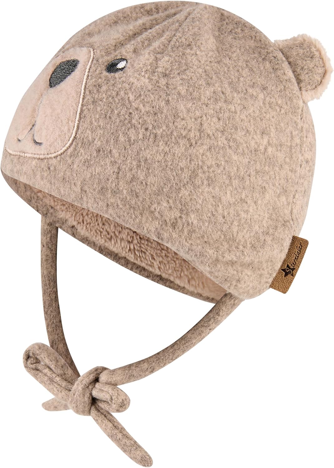 Thumbnail 5 de Sterntaler Mütze Bär Bonnet Garçon — bonnet enfant avec visage ours et doublure peluche