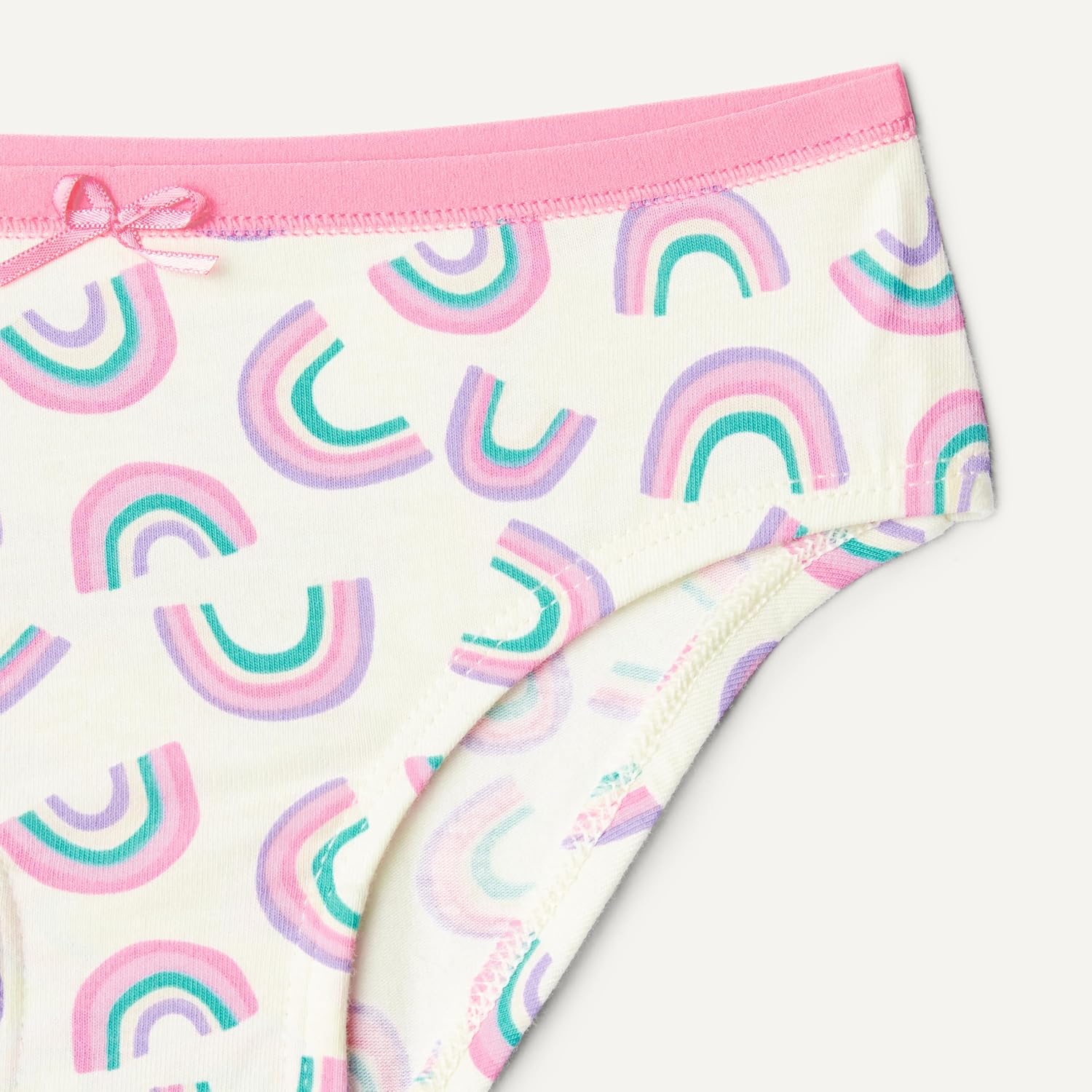 Detalle de Amazon Essentials Girls' Cotton Jersey Bikini Pants - Pack of 10