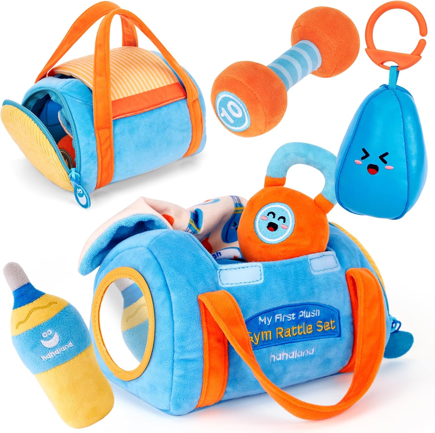 Detalle de hahaland Rattle Gym Plush Set 0-12 Months Baby Toys