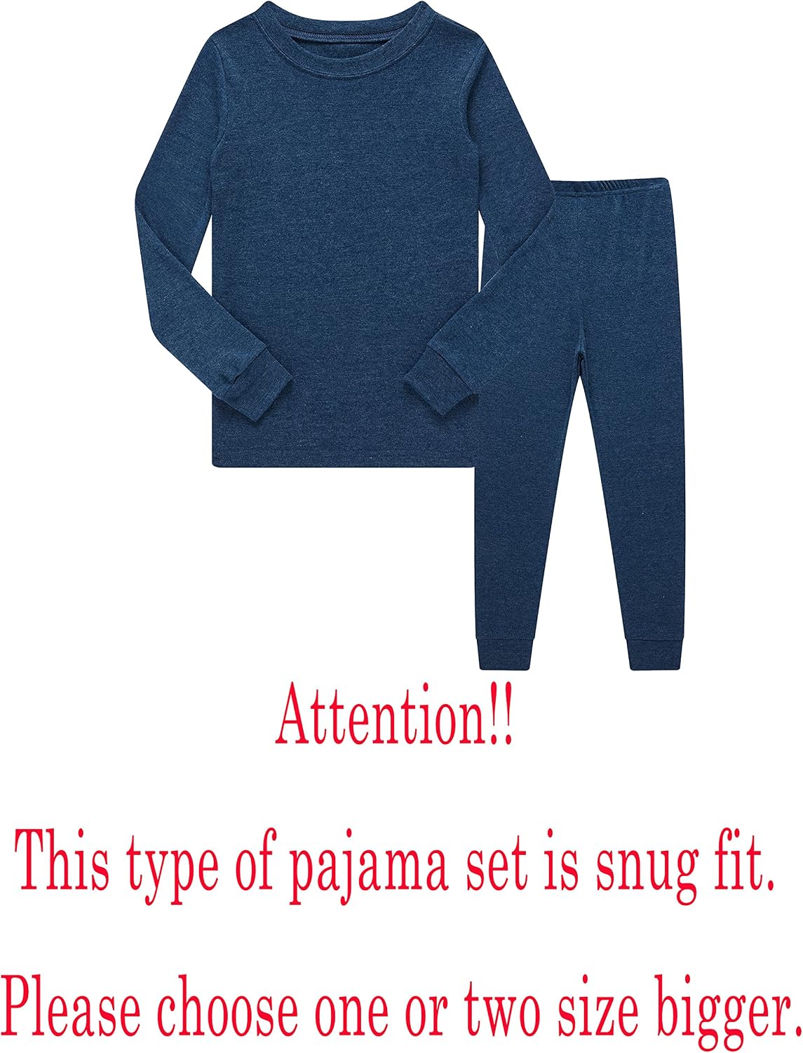 Detalle de Family Feeling CCsayu24-1115 Boys' Cotton Pajama Set with Matching Tee and Bottoms