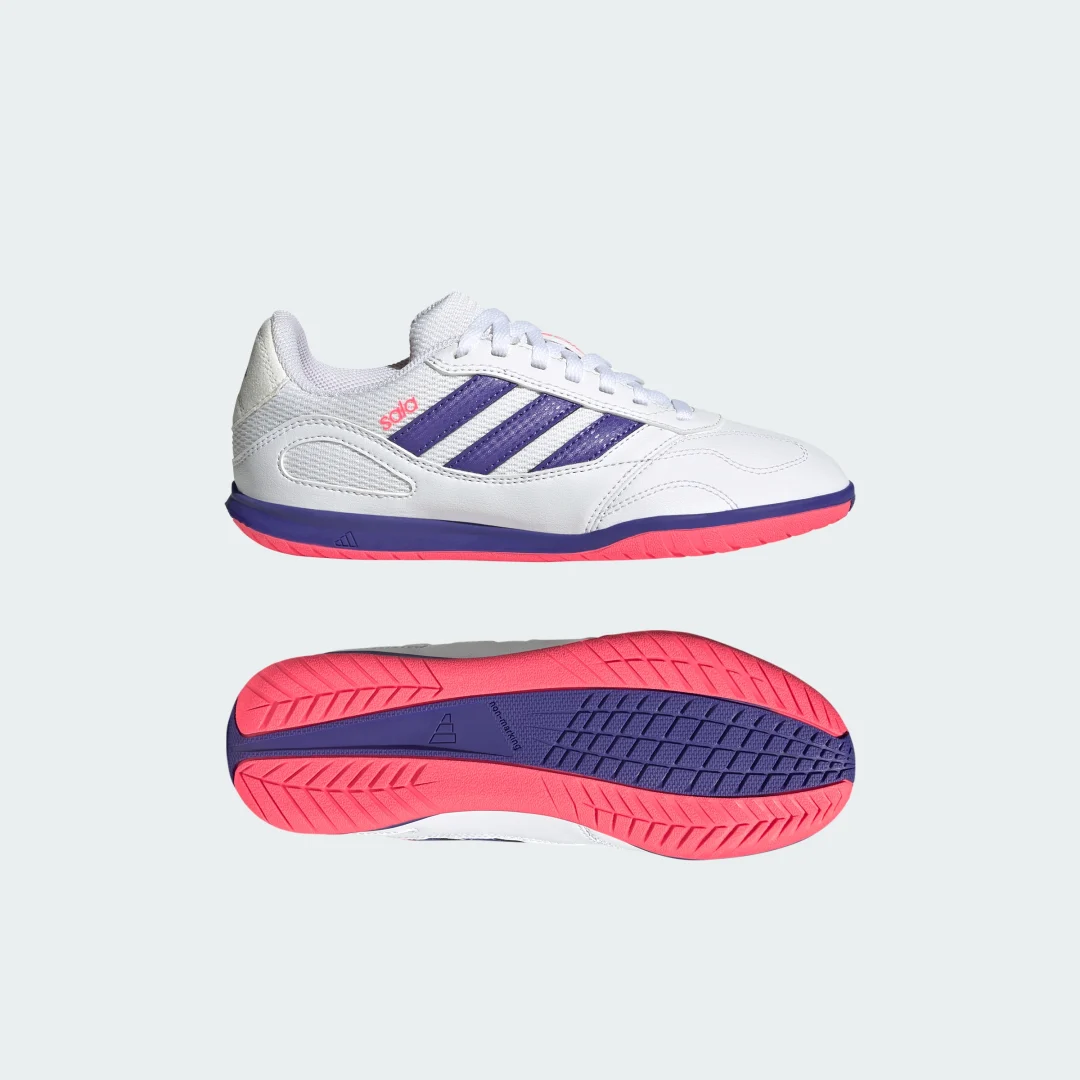Detalle de Adidas Zapatilla de fútbol SUPER SALA COMPETITION III Indoor – Blanco